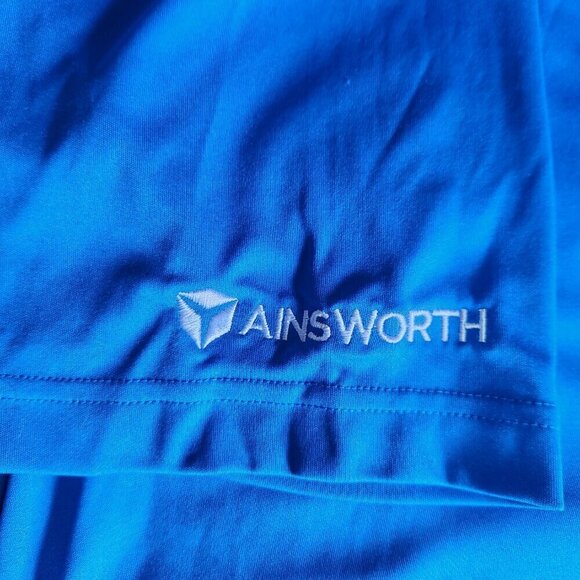 Oakley Polo Shirt Men's LG. Pullover Short Sleeve Blue Golf Polo Collared - Picture 8 of 12